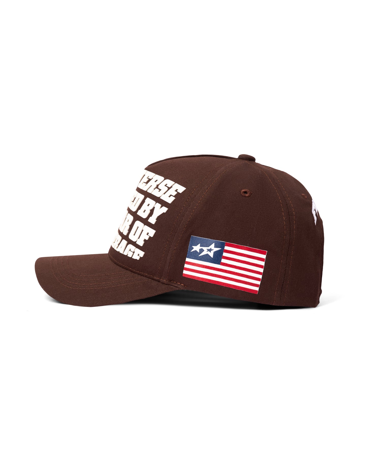 FNOS "US AVERAGE" TRUCKER HAT - BROWN