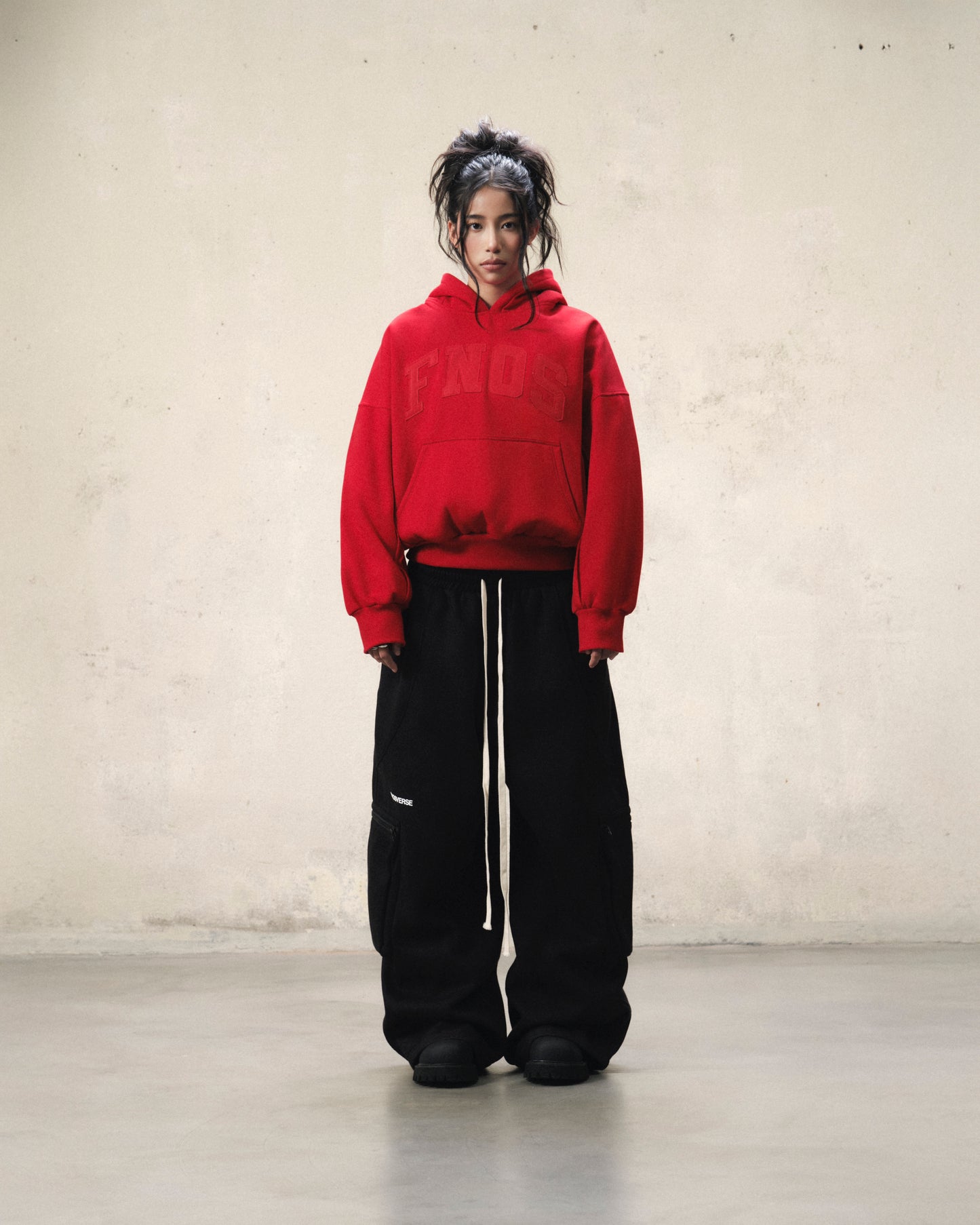 HD19 - FNOS SEPARATION HOODIE - RED