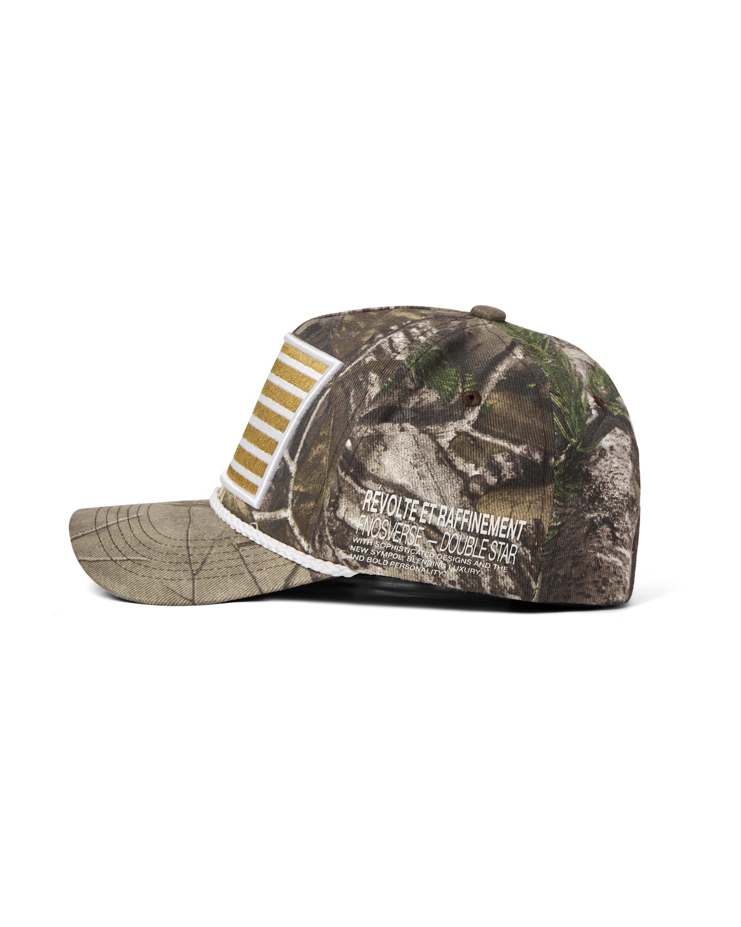 HW7 - FNOS "BIG US" CAMO TRUCKER HAT - CAMO