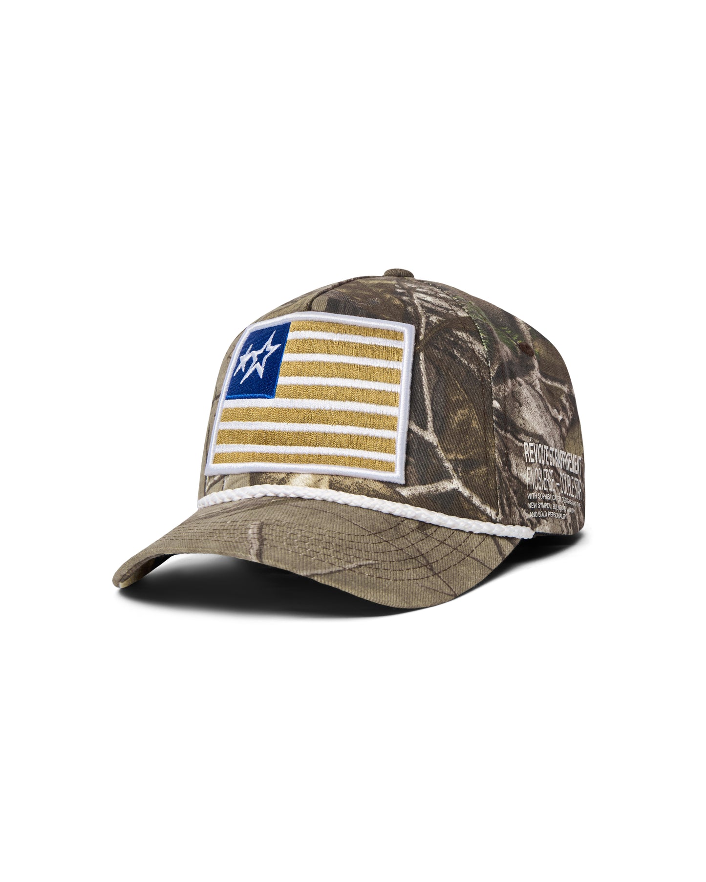HW7 - FNOS "BIG US" CAMO TRUCKER HAT - CAMO