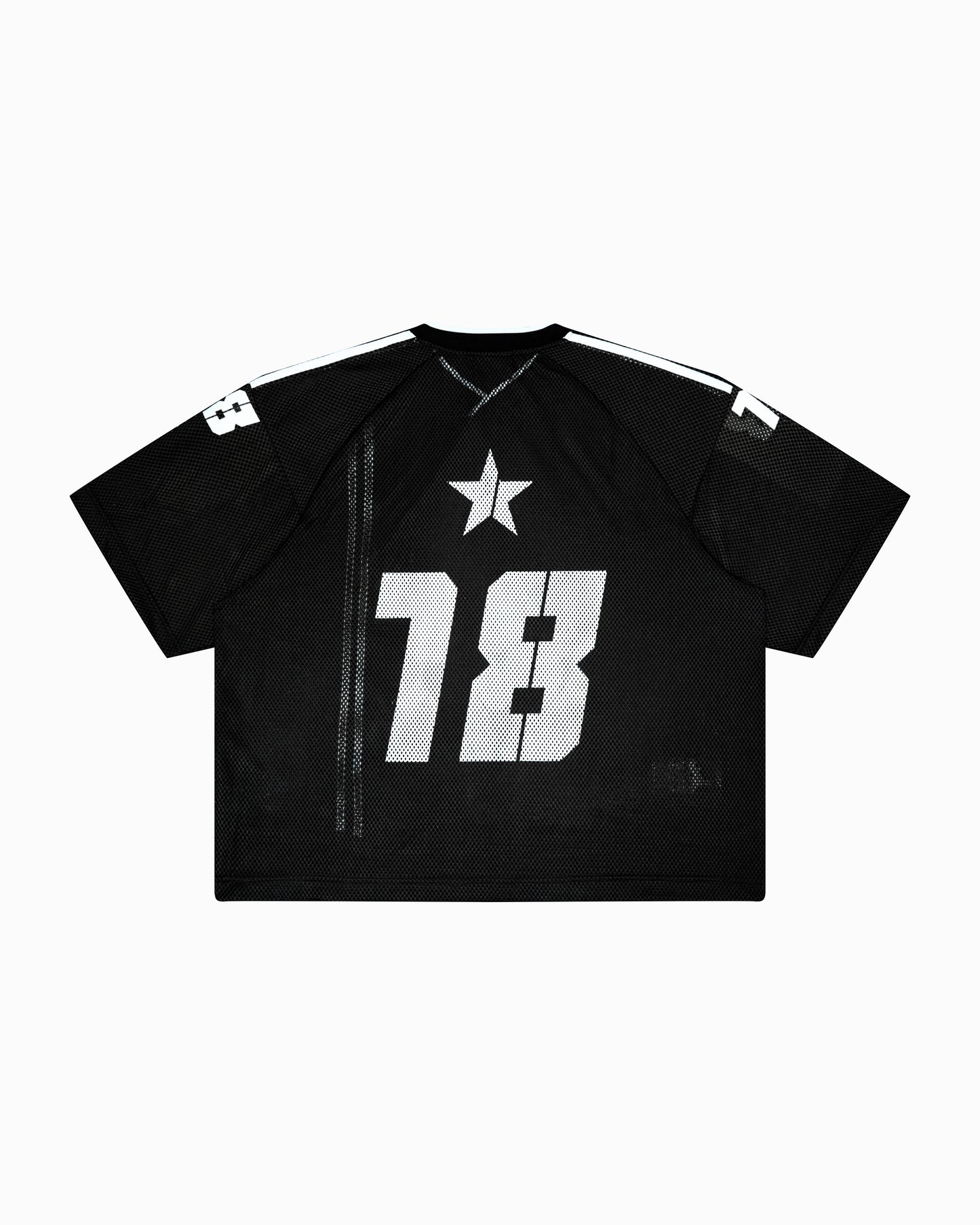 JS8 - FNOS 18+ MESH JERSEY TEE - BLACK
