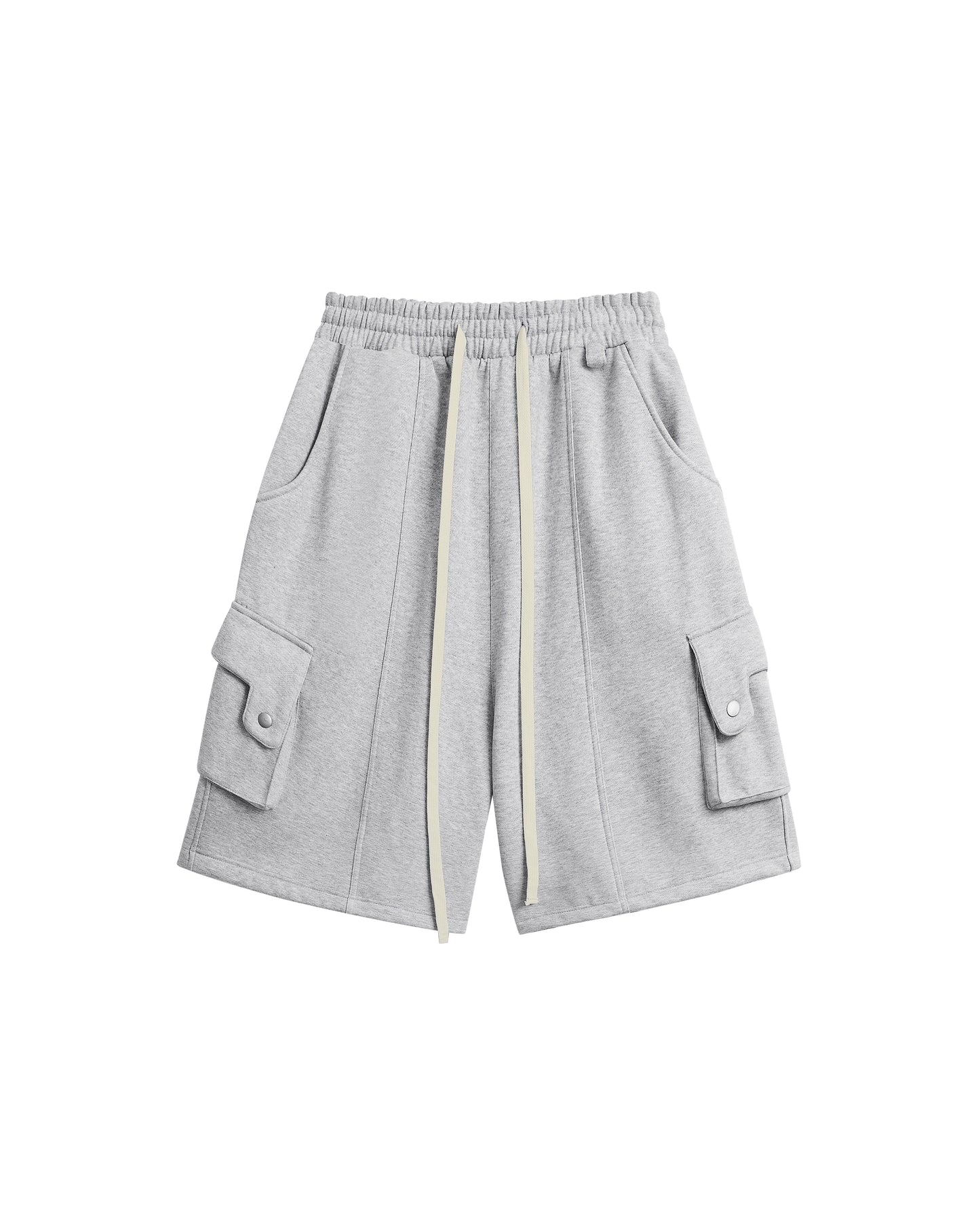 SJC2 - "BALANCE" SWEAT JORTS - GREY