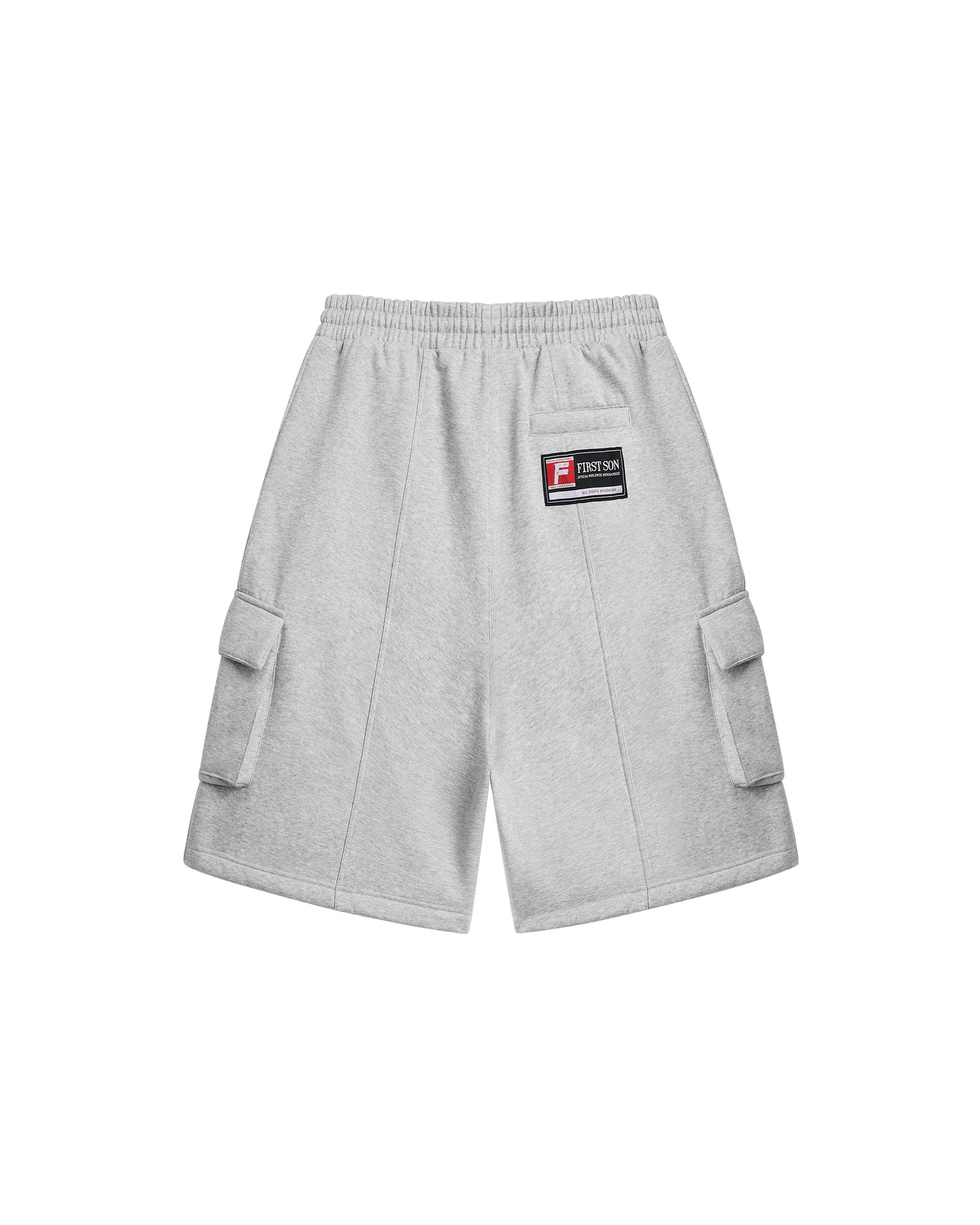 SJC2 - "BALANCE" SWEAT JORTS - GREY