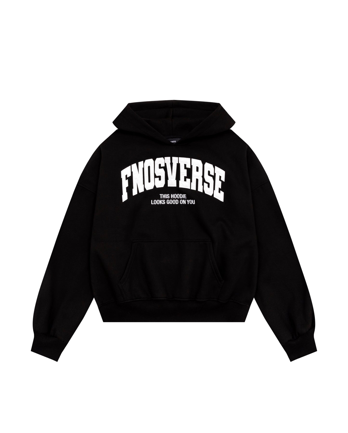 HD16 - "FNOSVERSE" HOODIE - BLACK