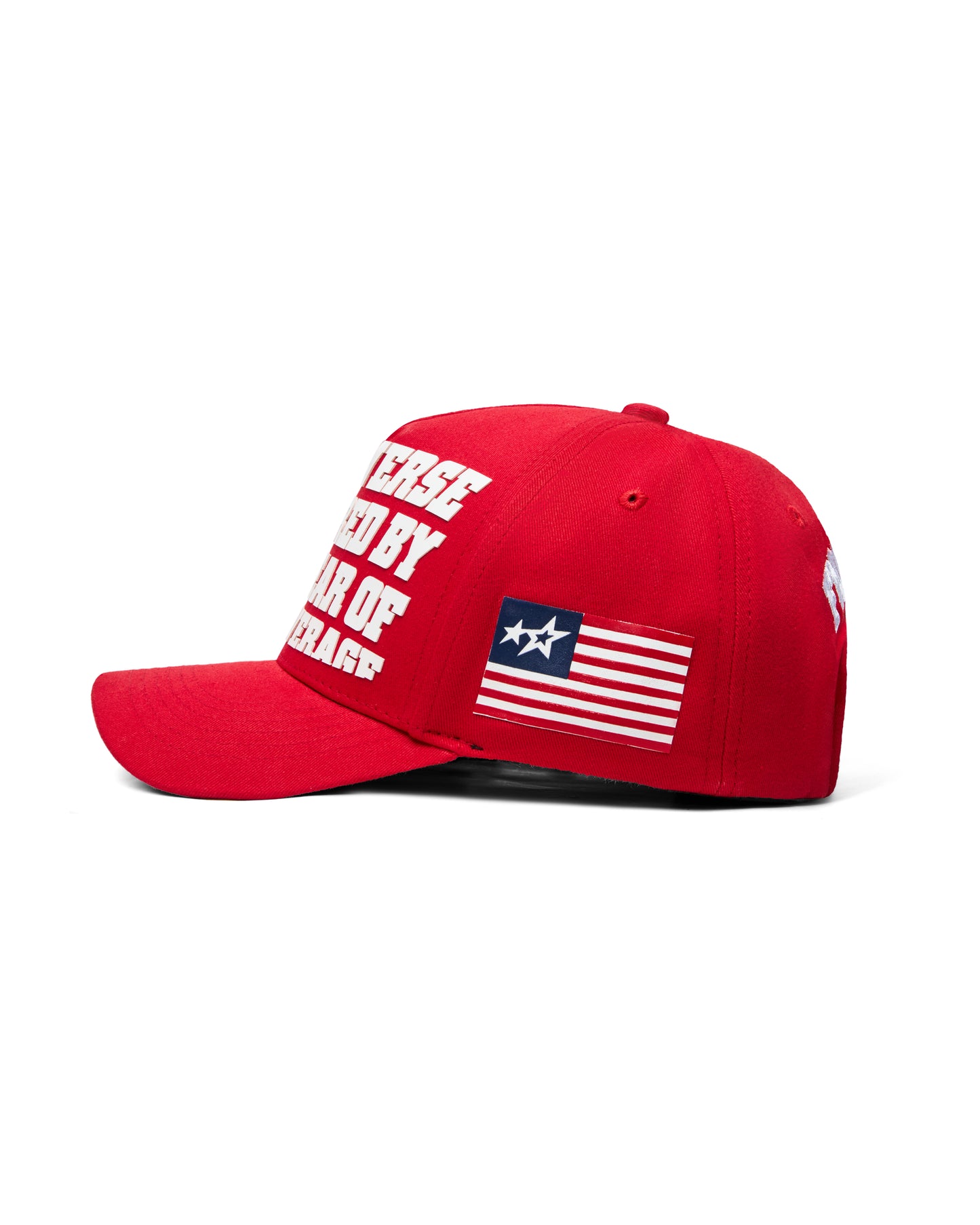 FNOS "US AVERAGE" TRUCKER HAT - RED