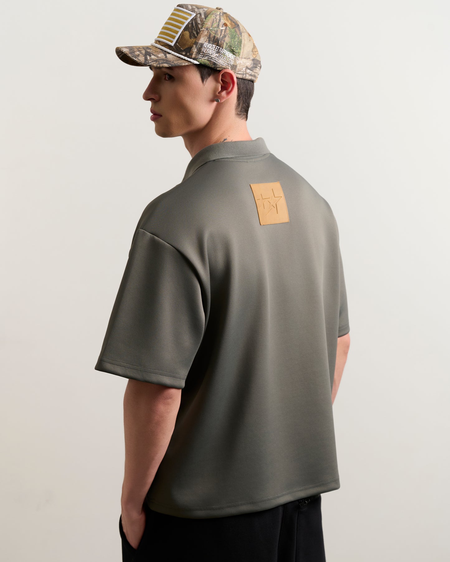 HW7 - FNOS "BIG US" CAMO TRUCKER HAT - CAMO