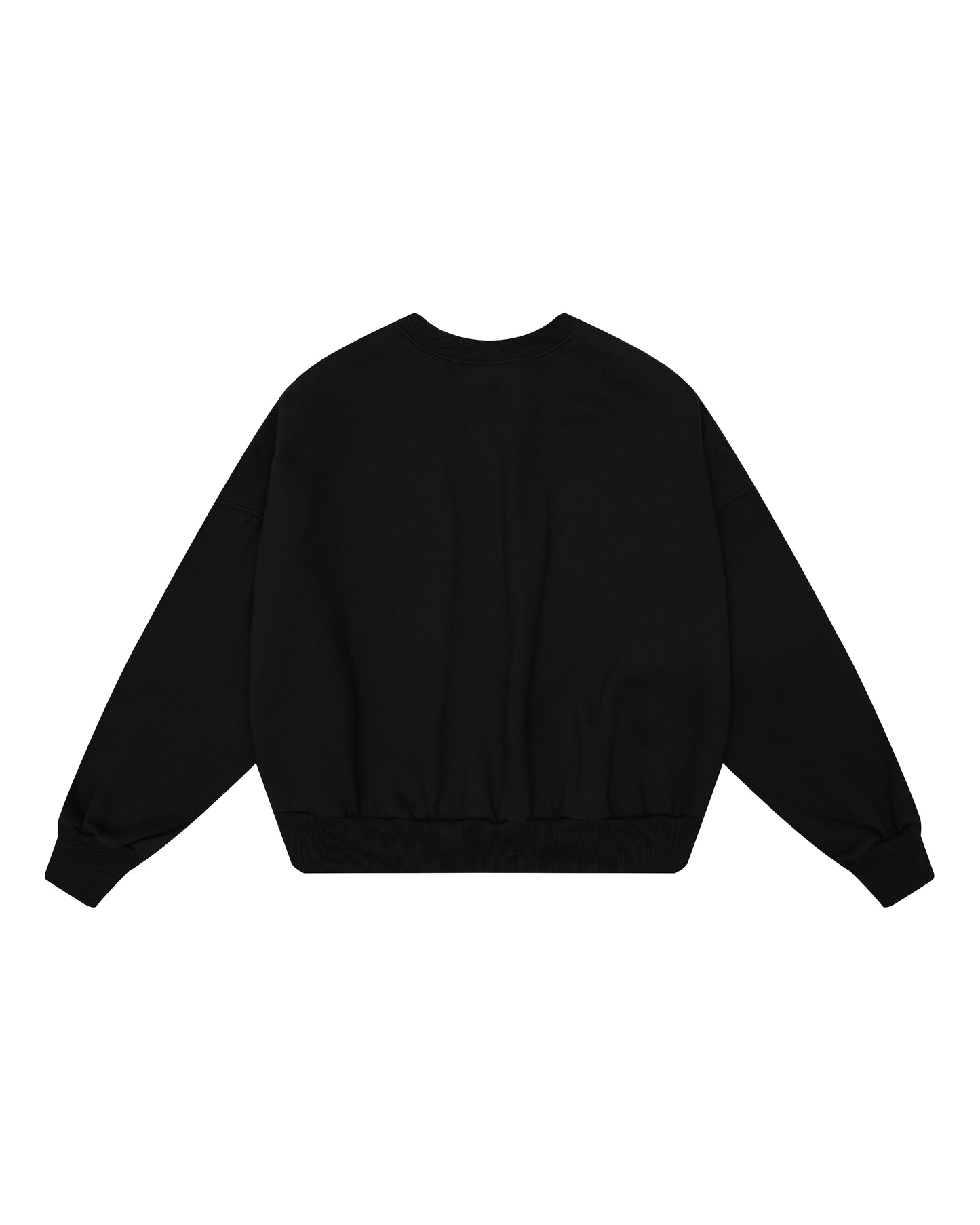 SW15 - FNOS "AVERAGE" SWEATER - BLACK