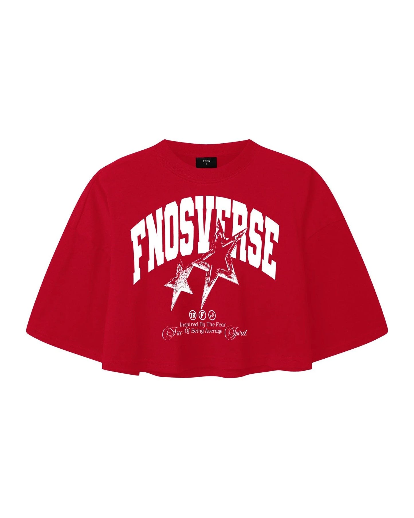 TCG5 - "FNOSVERSE" CROPTOP - RED