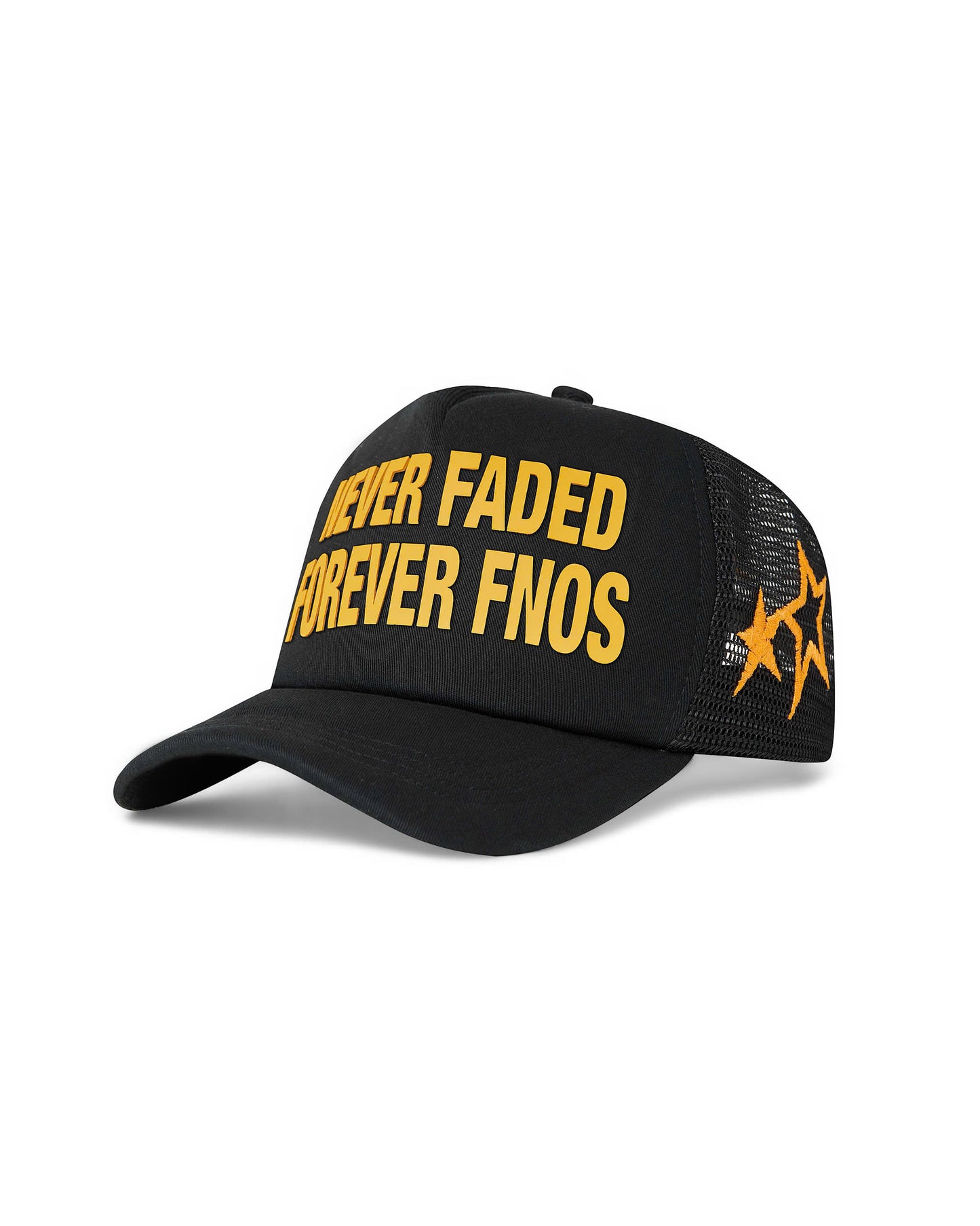 HW11 - " FNOS " TRUCKER HAT - BLACK