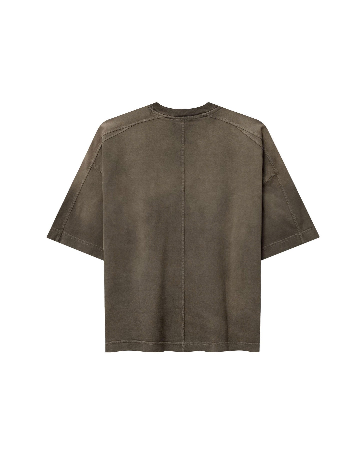 TSW13 - 'INTROVERSE' BOXY VINTAGE TEE - SAND