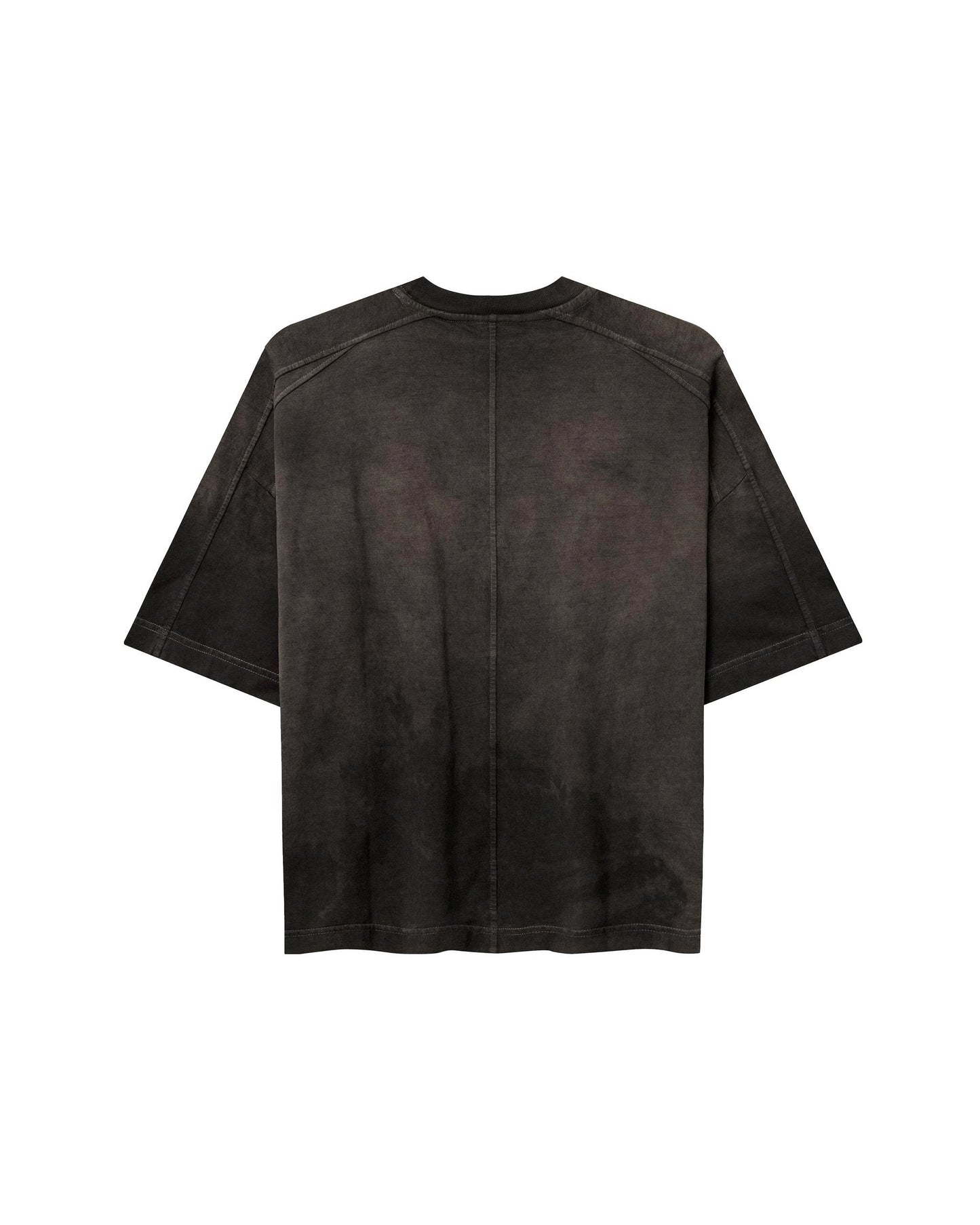 TSW12 - 'INTROVERSE' BOXY VINTAGE TEE - BROWN
