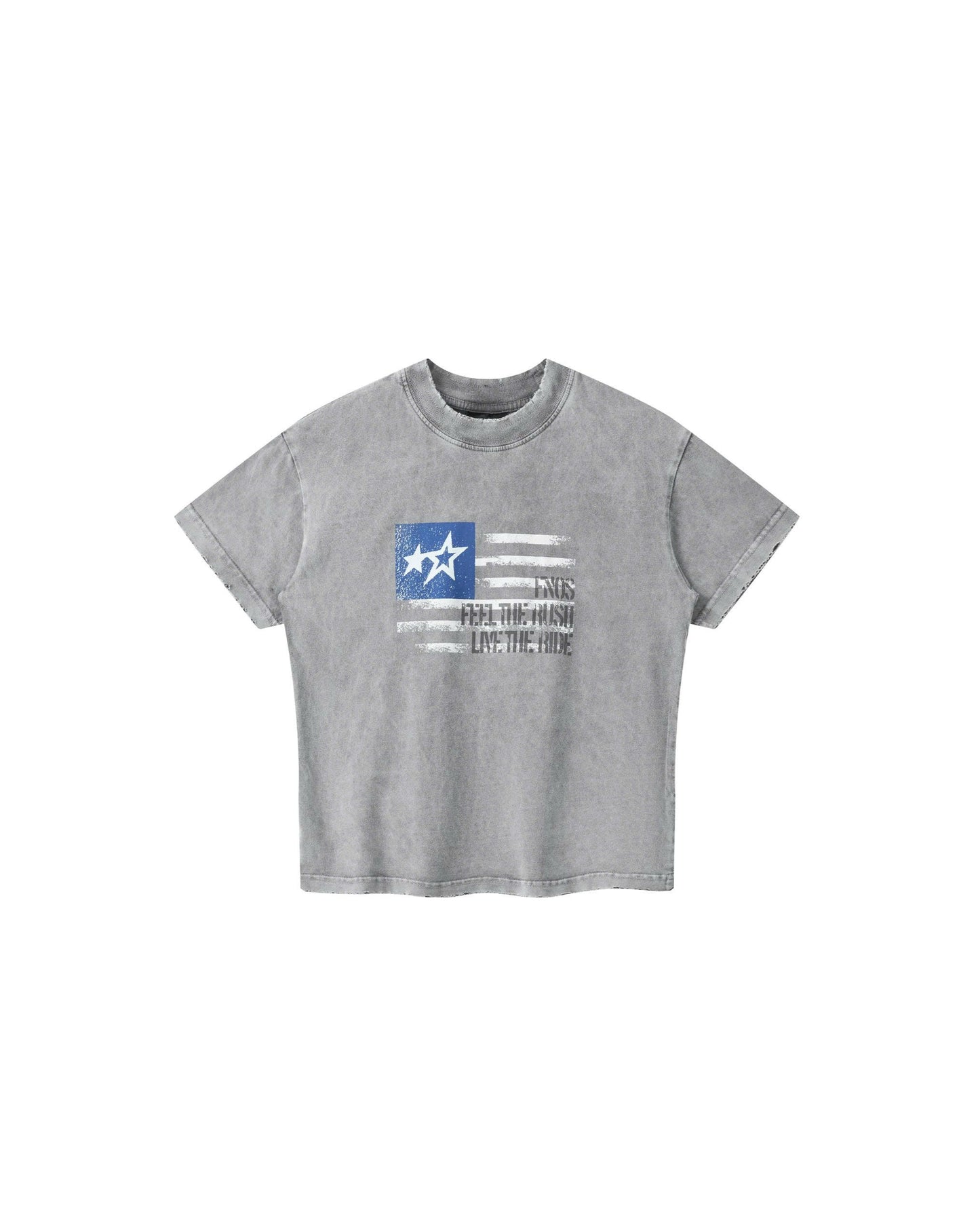TWB8 - "FNOS" BABY TEE WASH - GRAY