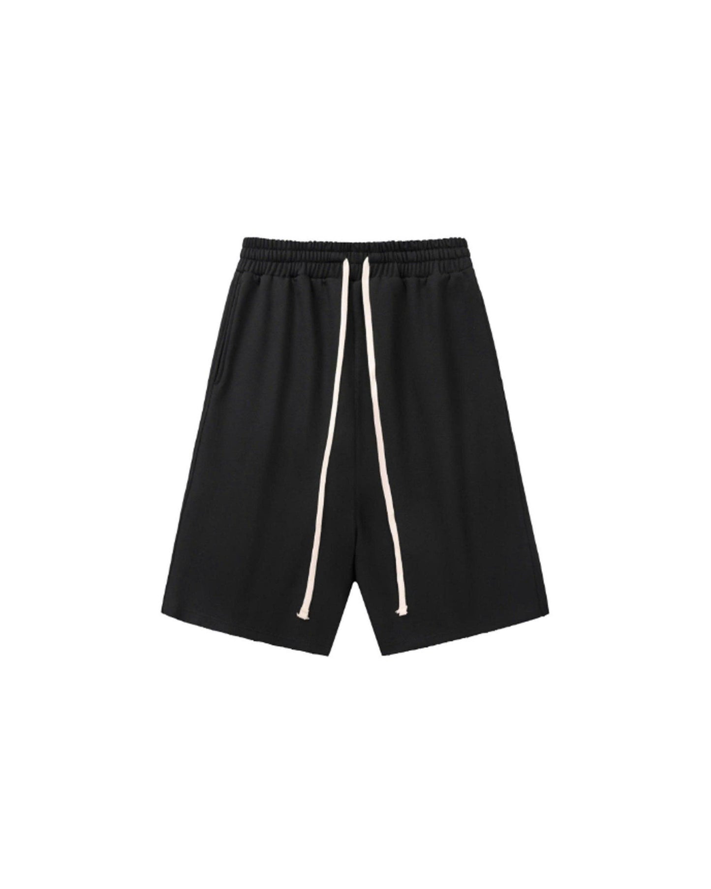 SJB2 - "EXTRAORDINARY" SWEAT JORTS - BLACK