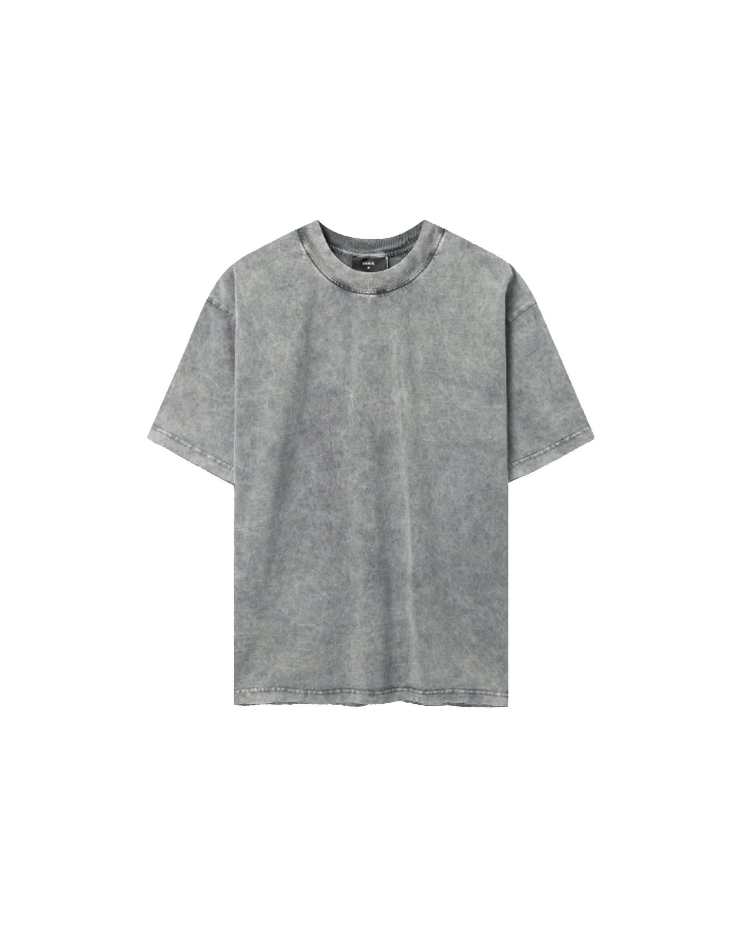TSW5- BLANK WASHED TEE - ASH GREY