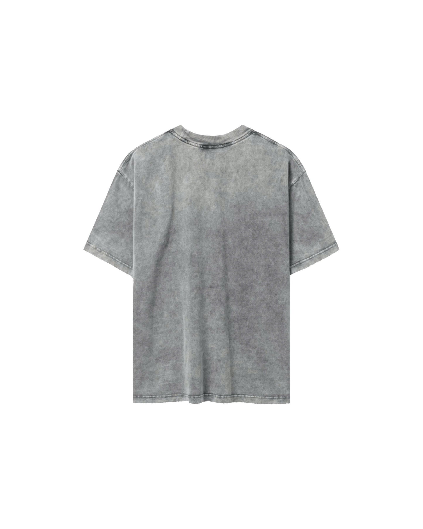 TSW5- BLANK WASHED TEE - ASH GREY