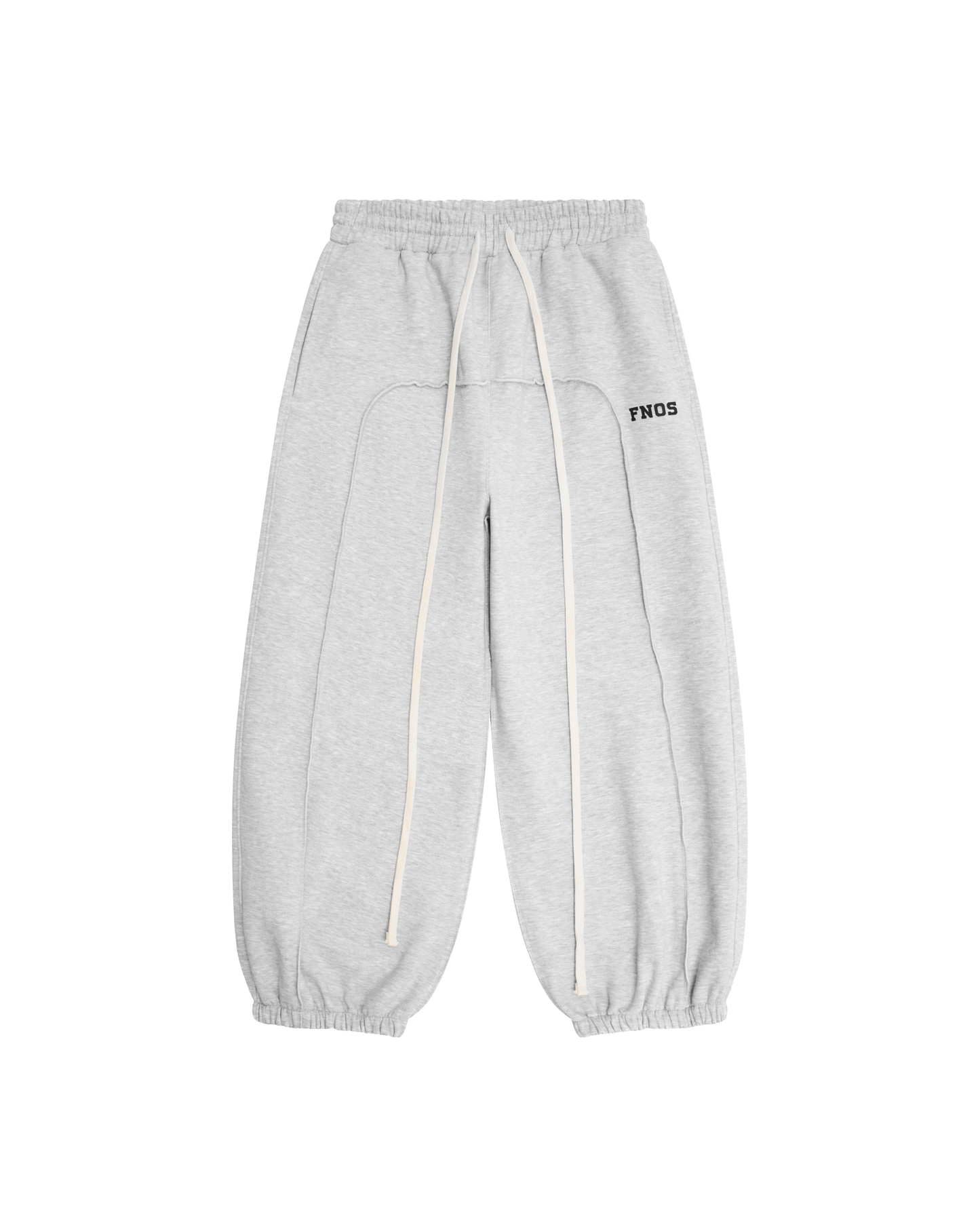JSP1 - FNOS JOGGERS SWEATPANTS - GRAY