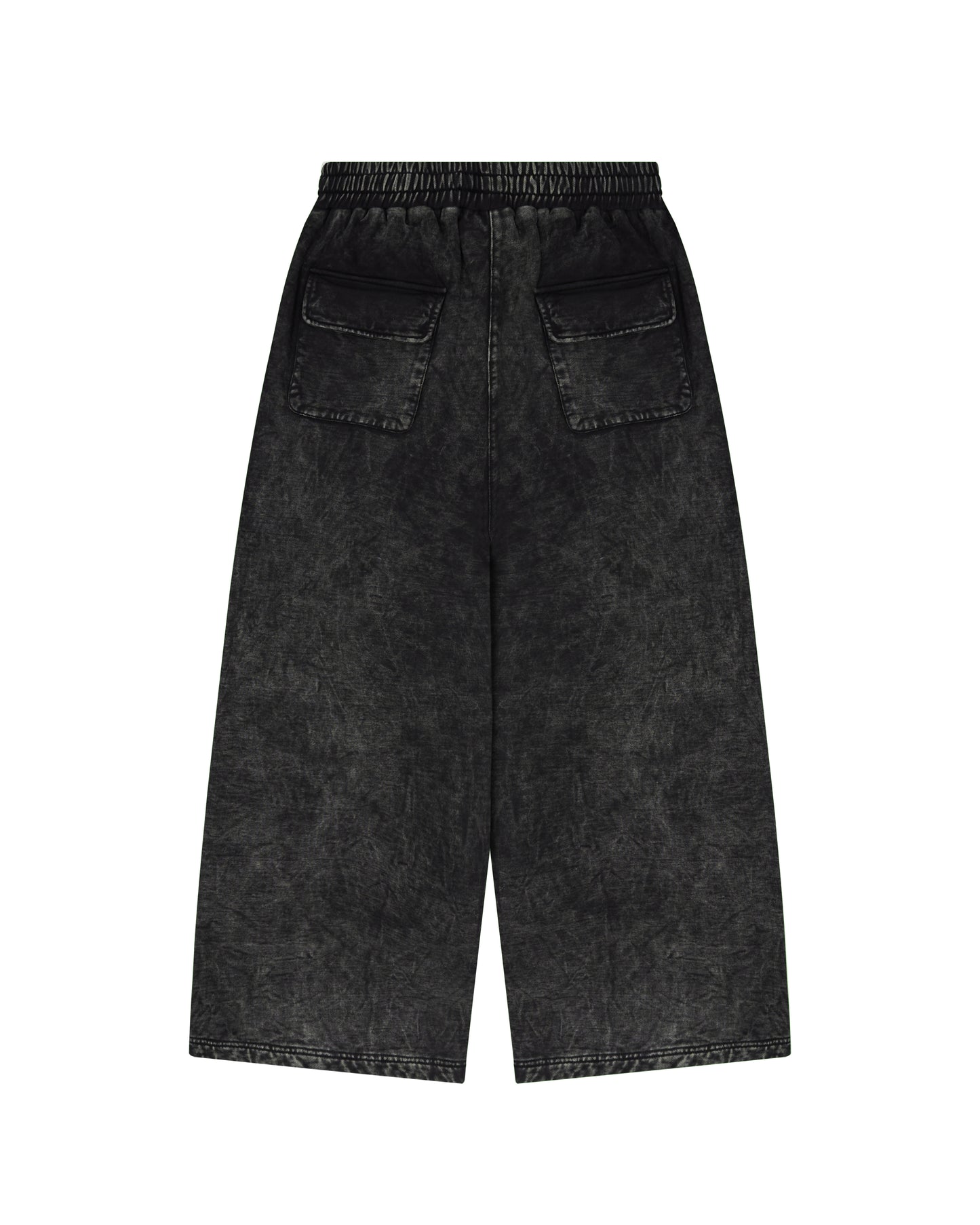 JGW3 - FNOS RÉVOLTE WASHED PANTS - WASHED BLACK