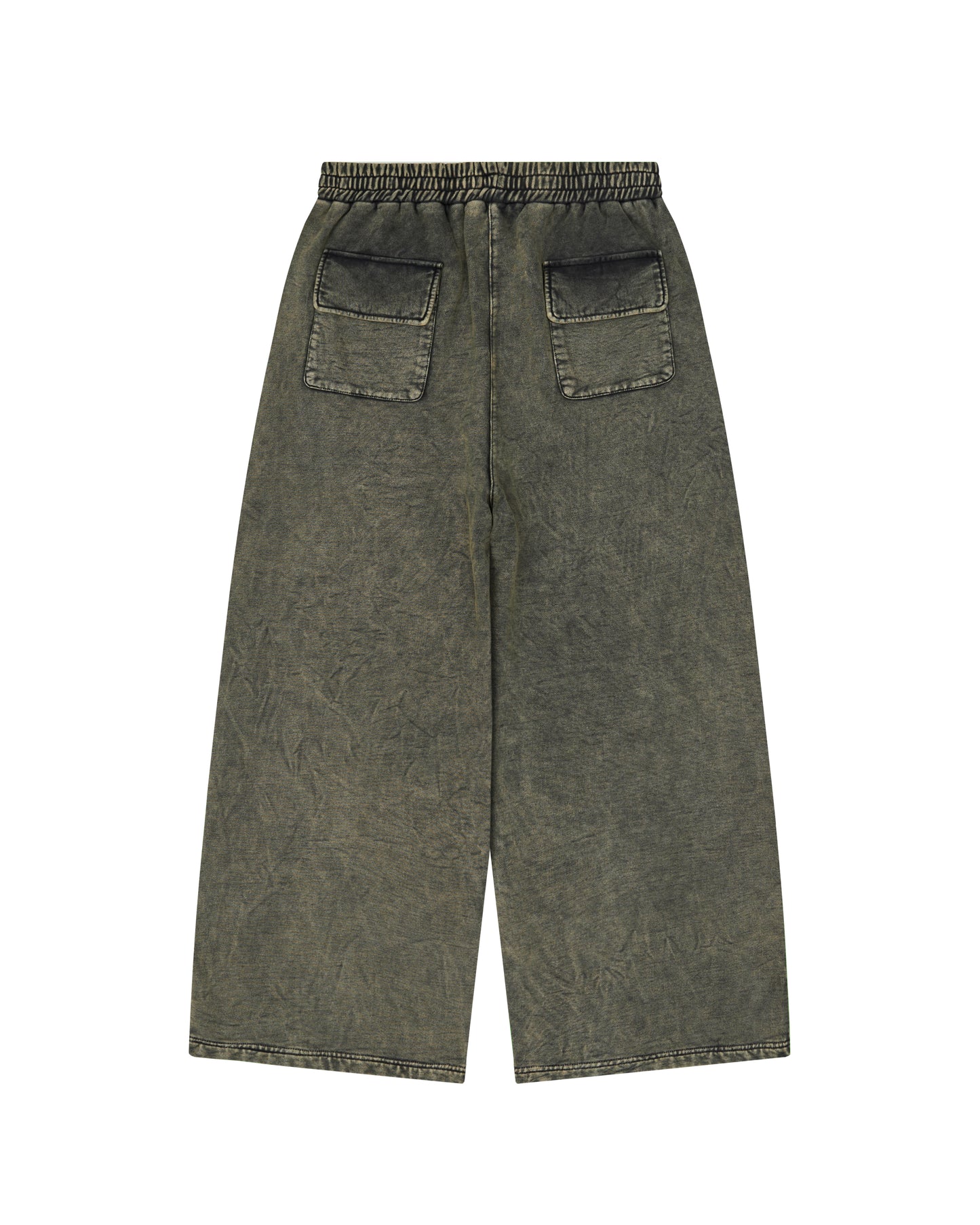 JGW4 - FNOS RÉVOLTE WASHED PANTS - WASHED OLIVE