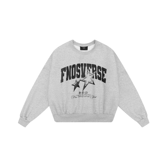 FNOS "AVERAGE" SWEATER - GREY