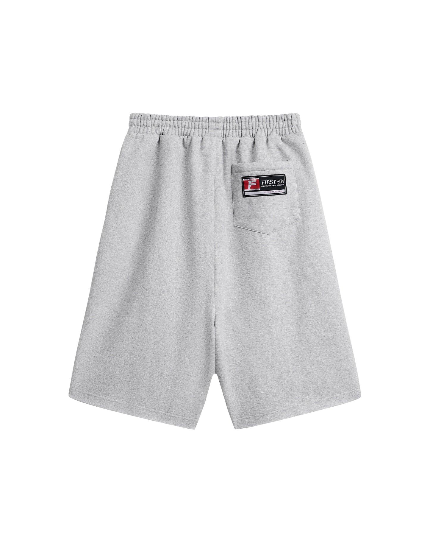 SJB1 - "EXTRAORDINARY" SWEAT JORTS - GREY