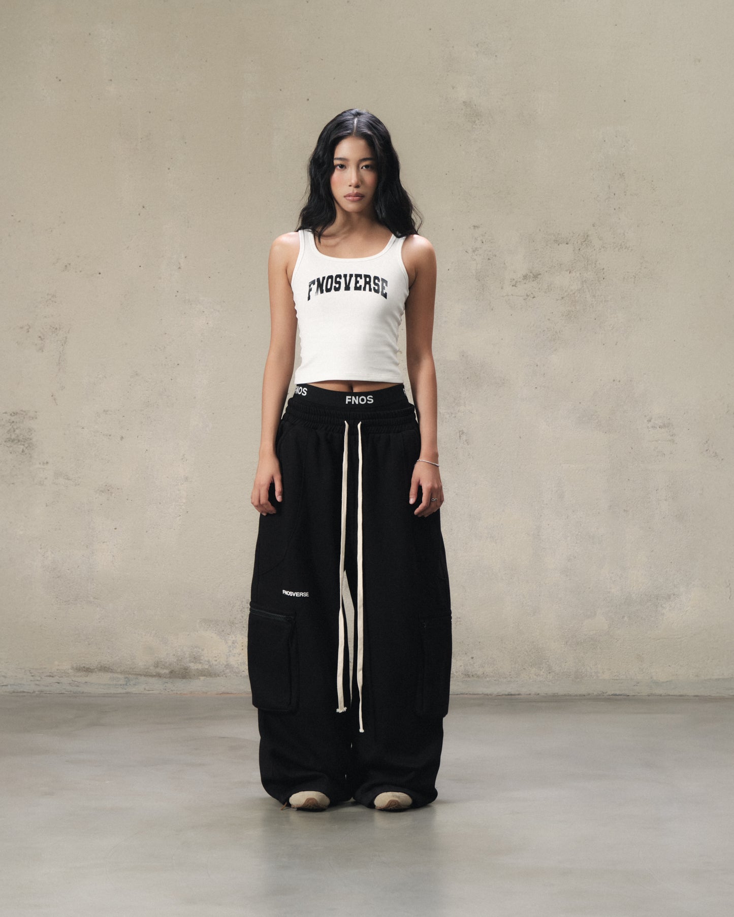 TTF12 - FNOS LEGACY TANKTOP - WHITE