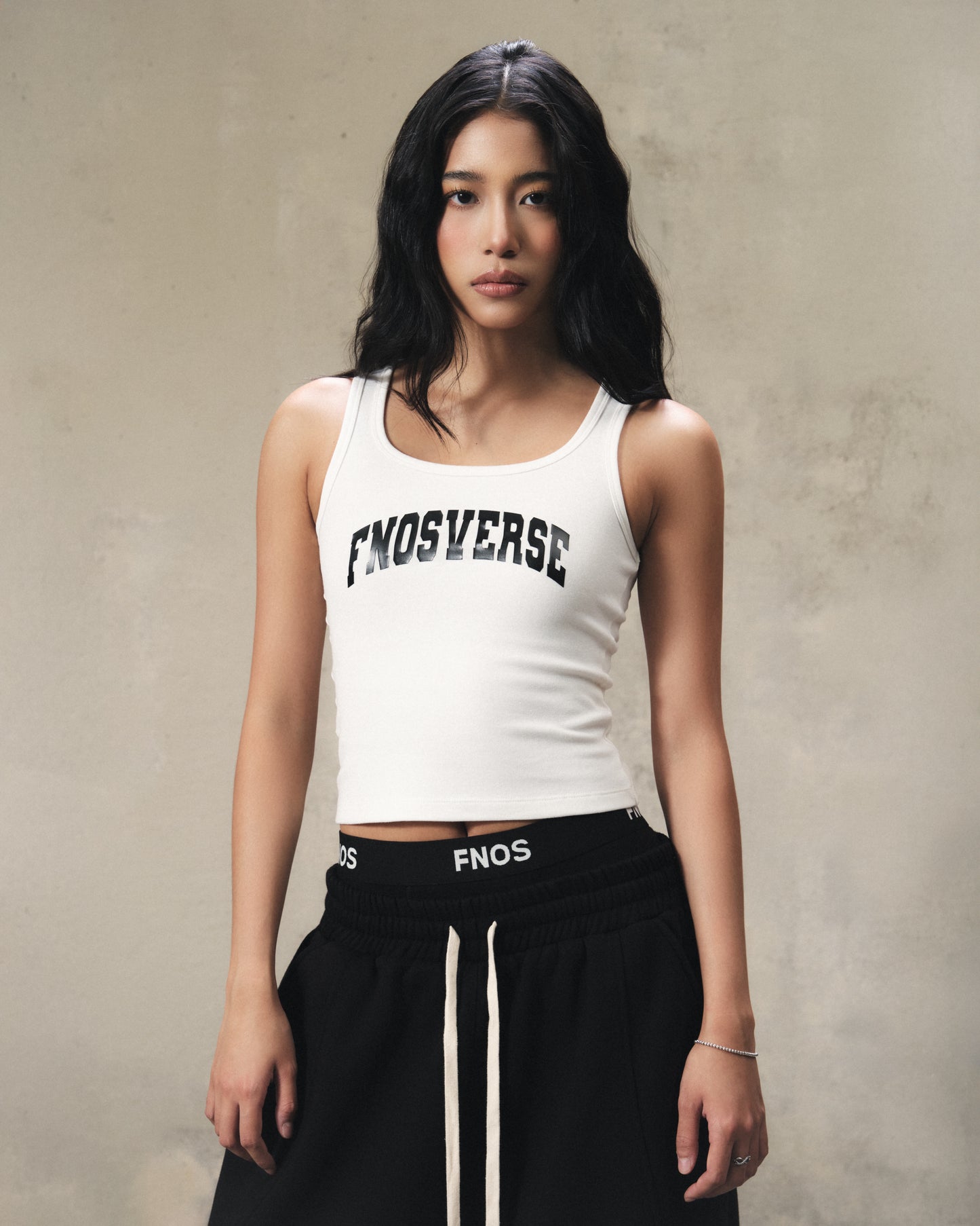 TTF12 - FNOS LEGACY TANKTOP - WHITE