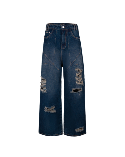 ERG16 - FNOS 'SI BON' BLAZE JEANS - DARK BLUE
