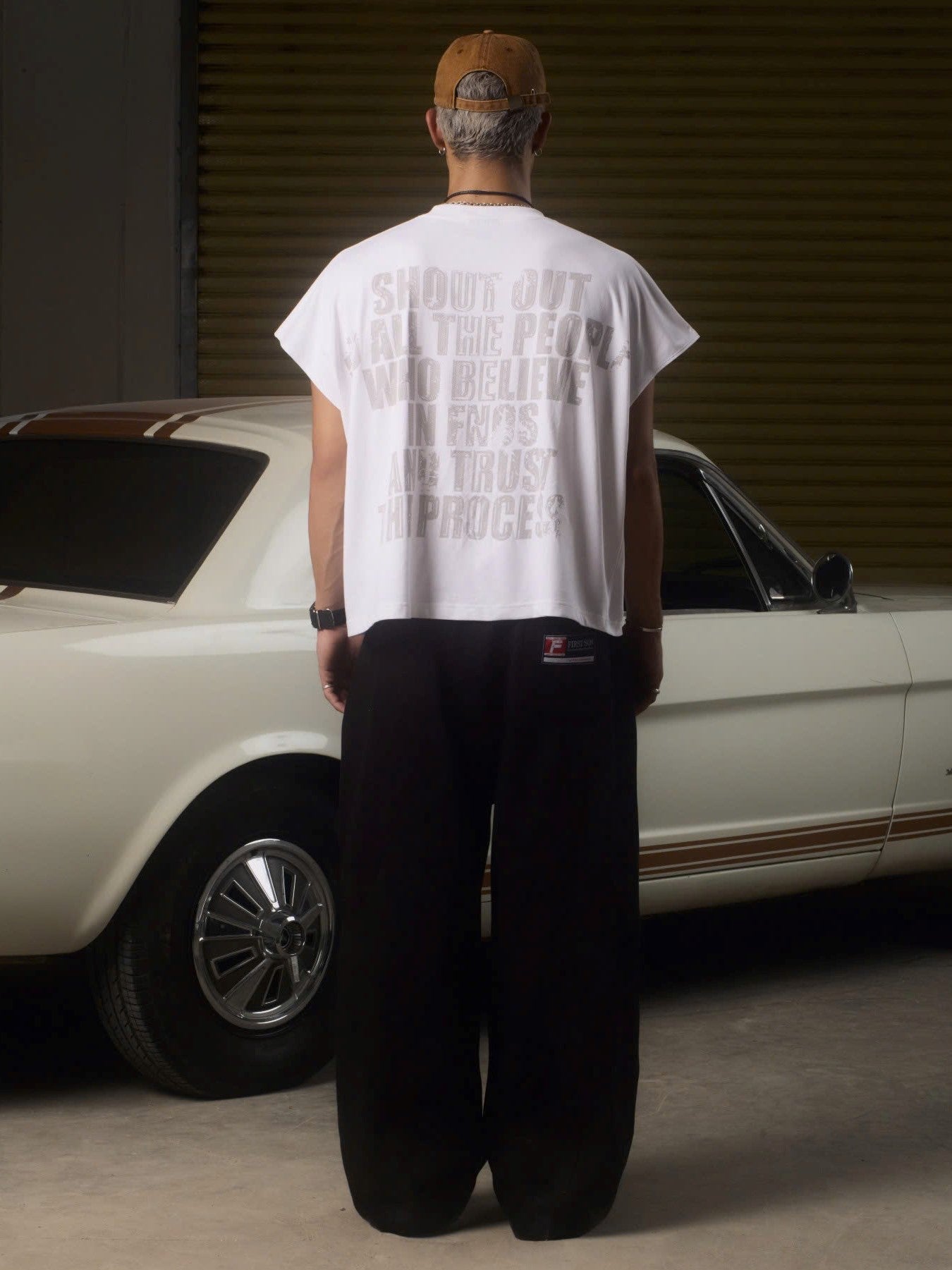 JGN6 - "BALANCE" SWEAT PANTS - BLACK
