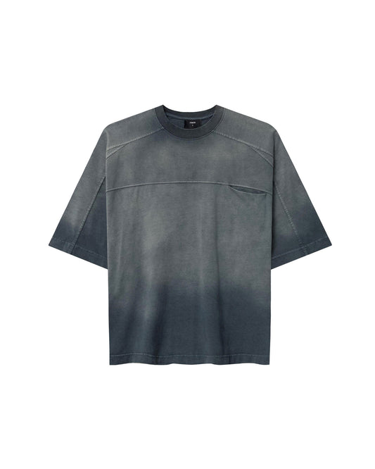 TSW11 - 'INTROVERSE' BOXY VINTAGE TEE - NAVY