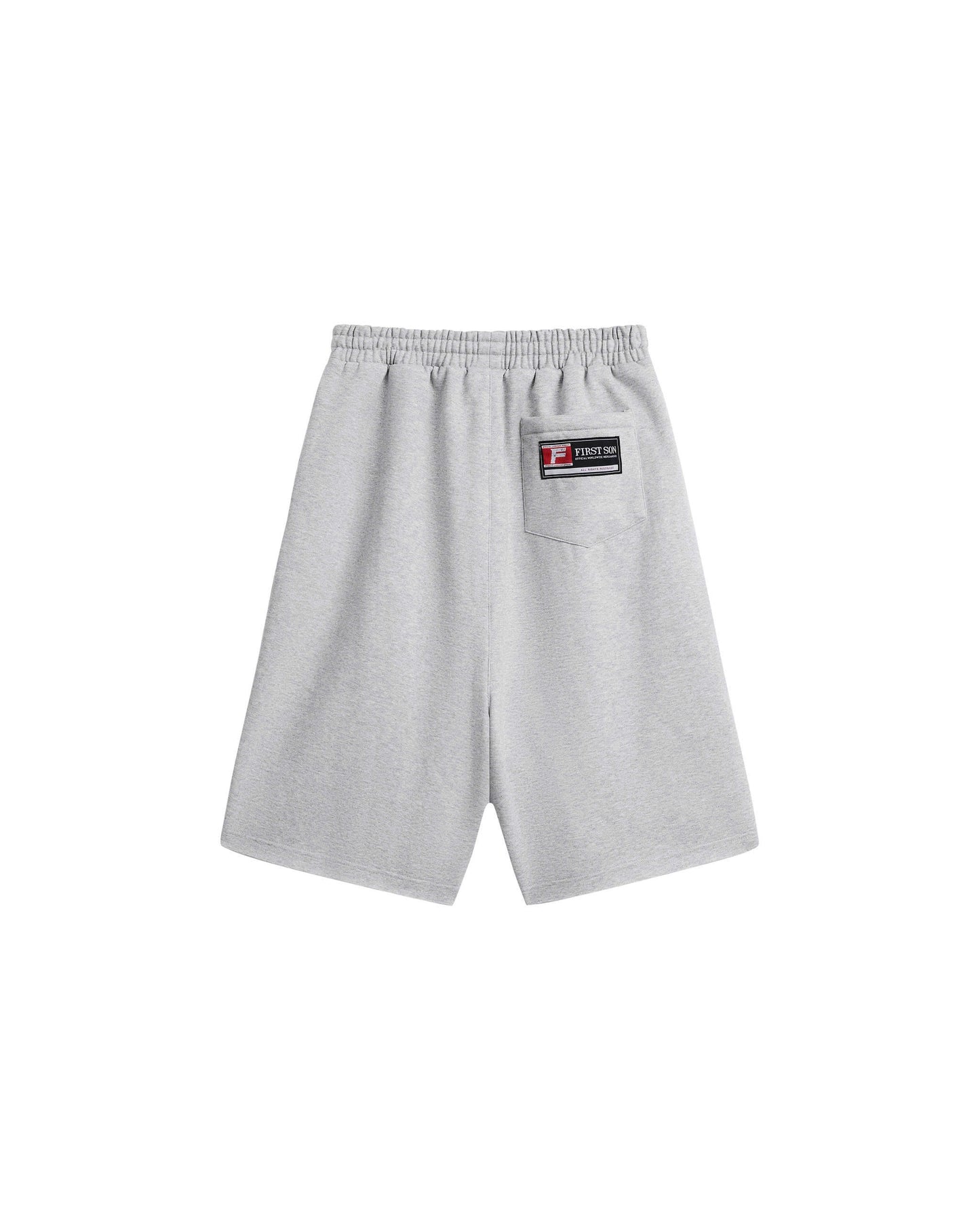 SJB1 - "EXTRAORDINARY" SWEAT JORTS - GREY