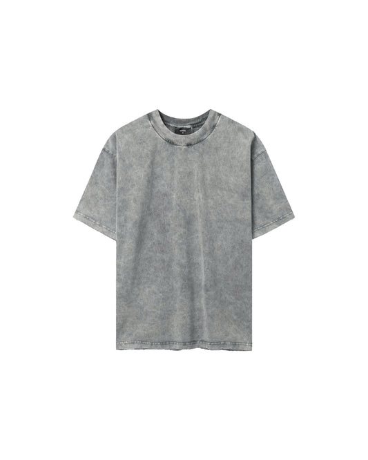 TSW5- BLANK WASHED TEE - ASH GREY
